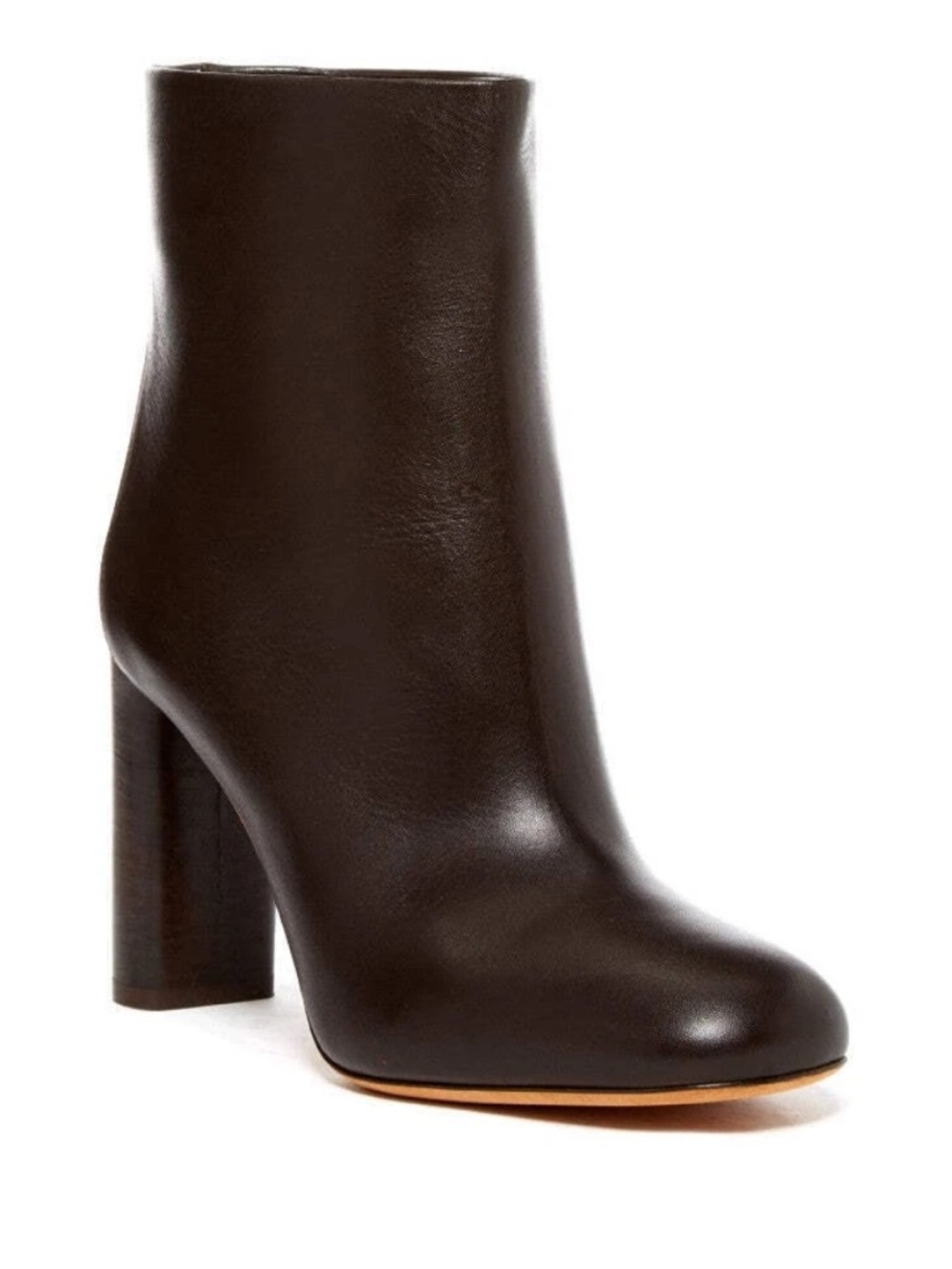 VINCE | 6.5 | Womens Paige Chocolate Leather Ankle Boot